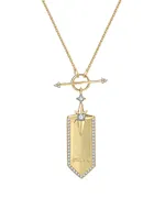 Endless Summer Dare To Dream 18K-Gold-Plated & Cubic Zirconia Pendant Necklace