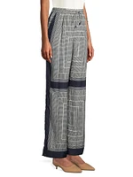 Voyager Border Print Pants