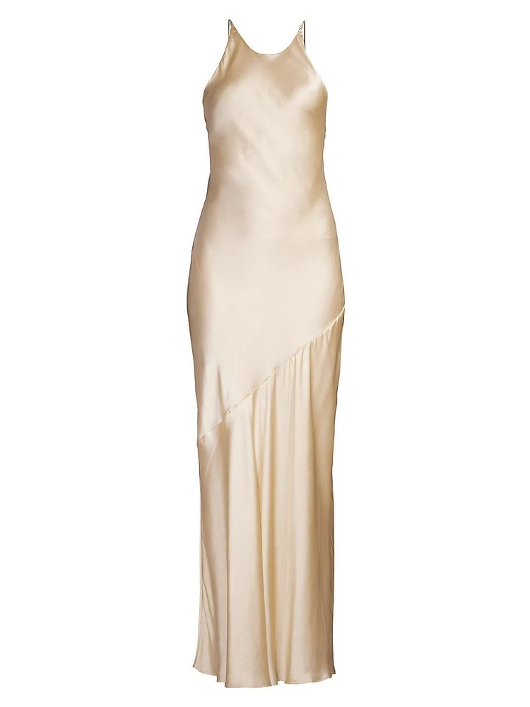 Nonchalance Satin Slip Dress