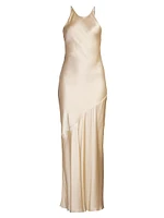 Nonchalance Satin Slip Dress