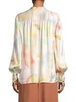 Sweet Whispers Silk Blouse