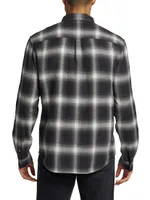 Plaid Brushed Cotton Shirt