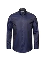 Contemporary-Fit Paisley Shirt