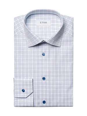 Slim-Fit Checked Shirt