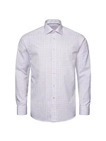 Contemporary-Fit Checked Shirt