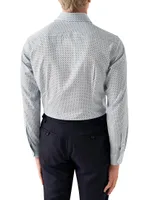 Slim-Fit Micro Geometric Shirt