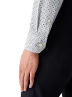 Slim-Fit Micro Geometric Shirt