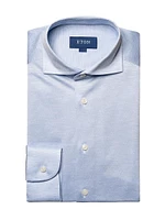 Slim-Fit Luxe Knit King Shirt