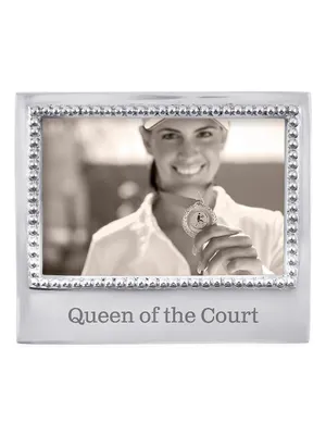 Beaded Queen Of The Court Frame