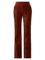 Blake Velvet Flare Trousers