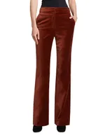 Blake Velvet Flare Trousers