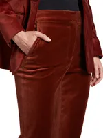 Blake Velvet Flare Trousers