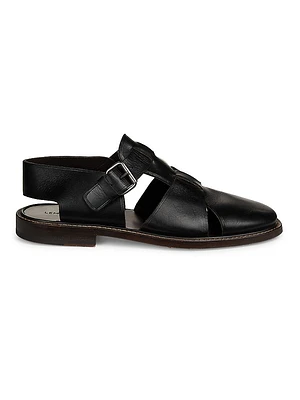 Lemaire Fisherman Leather Sandals