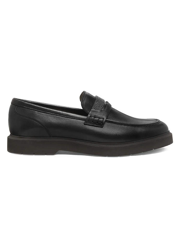 Leather Penny Loafers