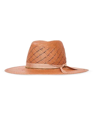 Sequoia Embellished Straw Fedora