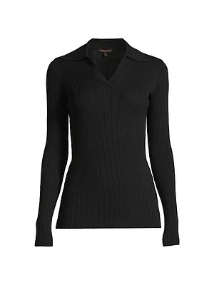 Sierra Cotton Polo Sweater