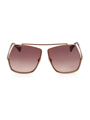 Elsa 64MM Geometric Sunglasses