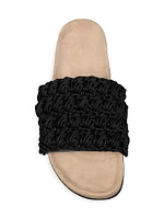 Crochet Comfort Slide Sandals