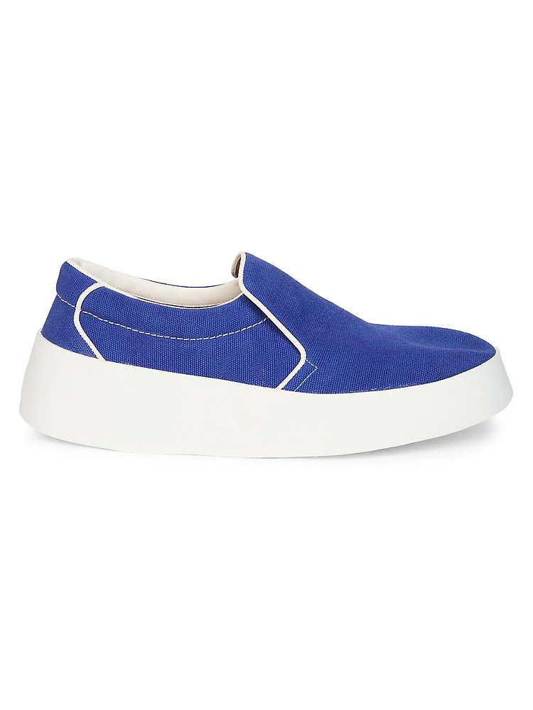 Canvas Slip-On Sneakers