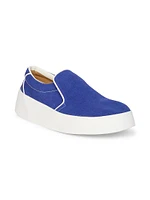 Canvas Slip-On Sneakers