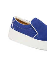 Canvas Slip-On Sneakers