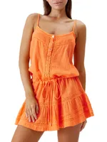 Kelly Crocheted Cover-Up Minidress