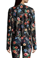 Ardell Floral Thumbole Top