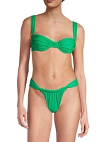 L'Oasis Sol Ruched Bikini Top