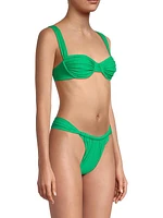 L'Oasis Sol Ruched Bikini Top