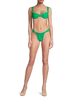 L'Oasis Sol Ruched Bikini Top