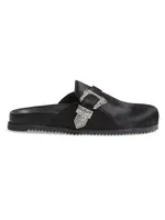 Grace 30MM Calf Hair Clogs