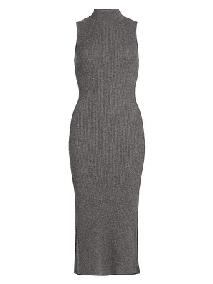 Ida Cashmere Sleeveless Sweaterdress