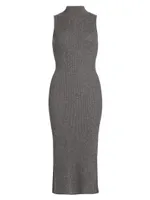 Ida Cashmere Sleeveless Sweaterdress