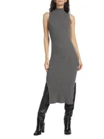 Ida Cashmere Sleeveless Sweaterdress