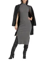 Ida Cashmere Sleeveless Sweaterdress