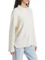 Fantino Rib-Knit Cashmere Cardigan