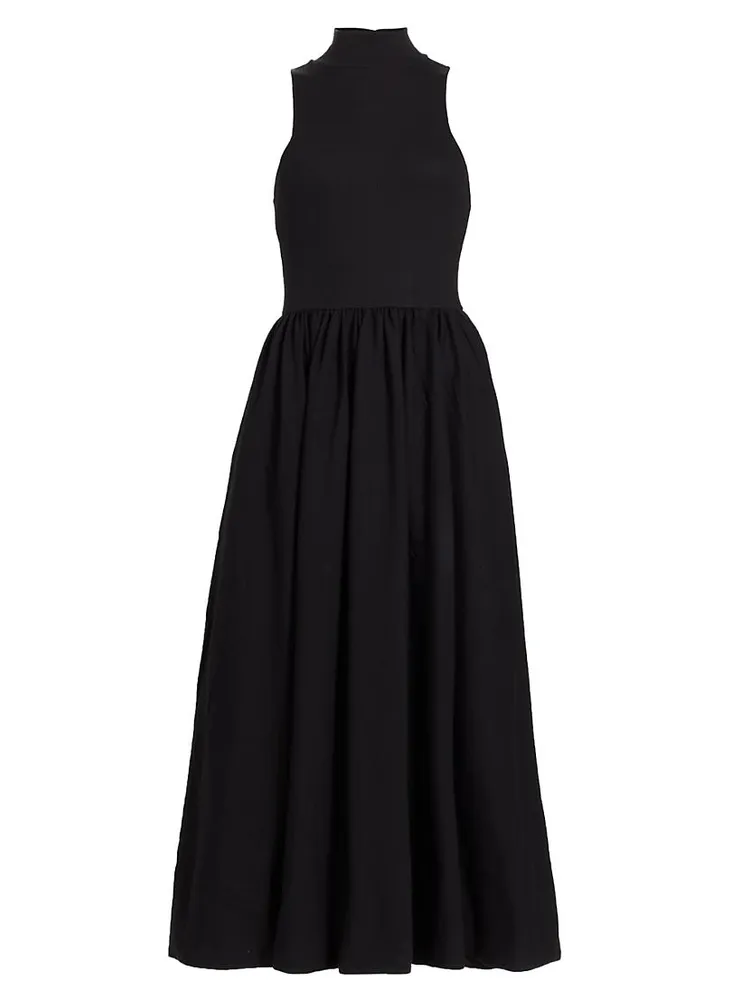 Sai Fit-And-Flare Maxi Dress