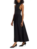 Sai Fit-And-Flare Maxi Dress