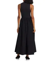 Sai Fit-And-Flare Maxi Dress