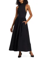 Sai Fit-And-Flare Maxi Dress