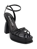 Angel 120MM Leather Sandals