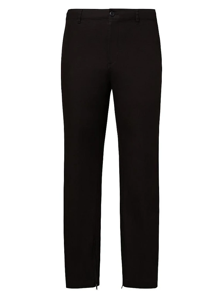 Stretch Cotton-Blend Pants