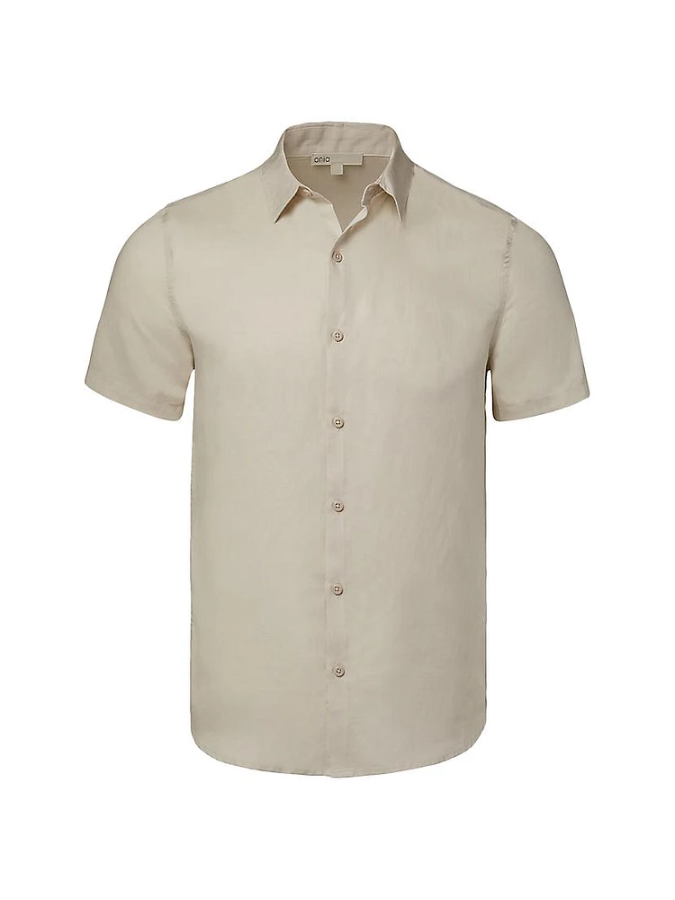 Jack Air Linen Short-Sleeve Shirt