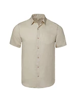 Jack Air Linen Short-Sleeve Shirt