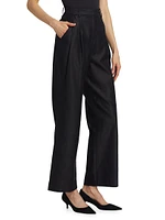 Idai Cotton-Blend Wide-Leg Pants