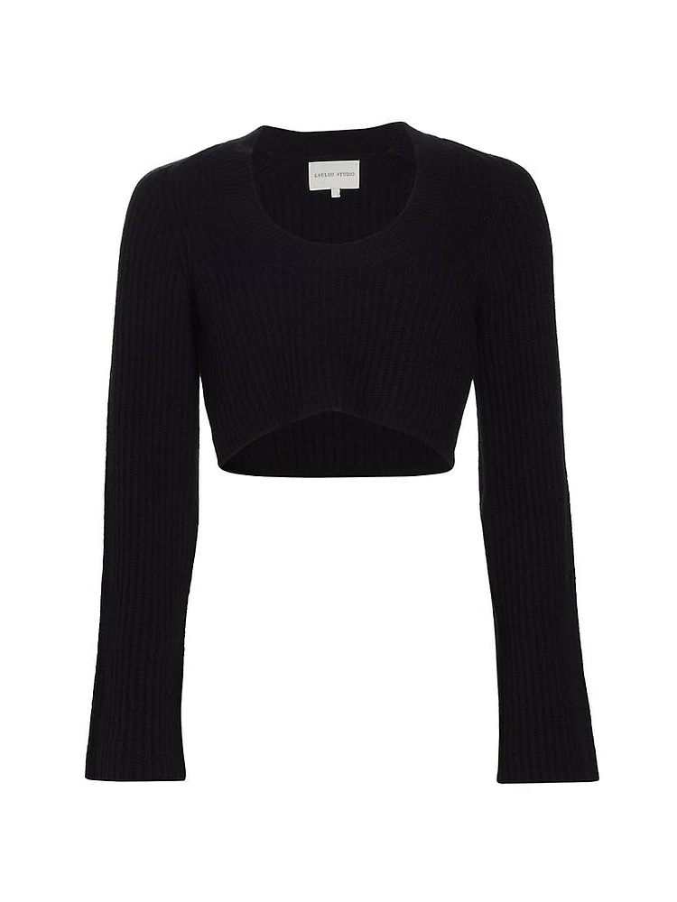 Chante Cashmere Crop Sweater