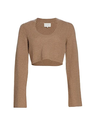 Chante Cashmere Crop Sweater