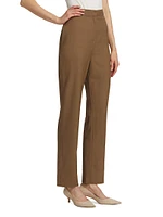 Maia Wool Tapered Crop Pants