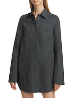 Eknath Cotton Poplin Shirtdress