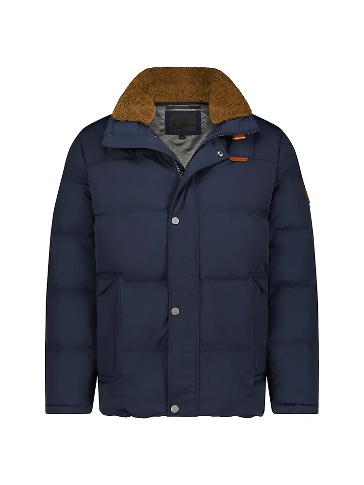 Suntel Shearling-Trimmed Down Jacket